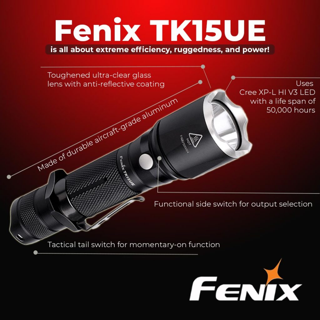 Fenix flashlights
