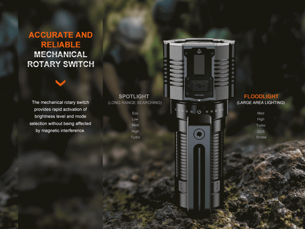 FENIX LR60R SEARCH FLASHLIGHT - Fenixshop